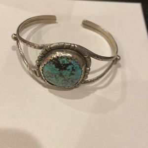 Small Stone Silver Bracelet